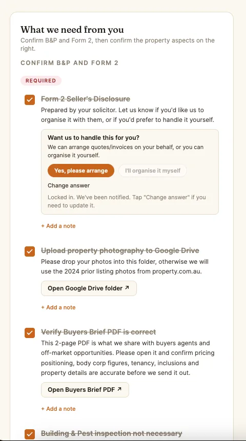 Approve the data and actions we are taking on your behalf